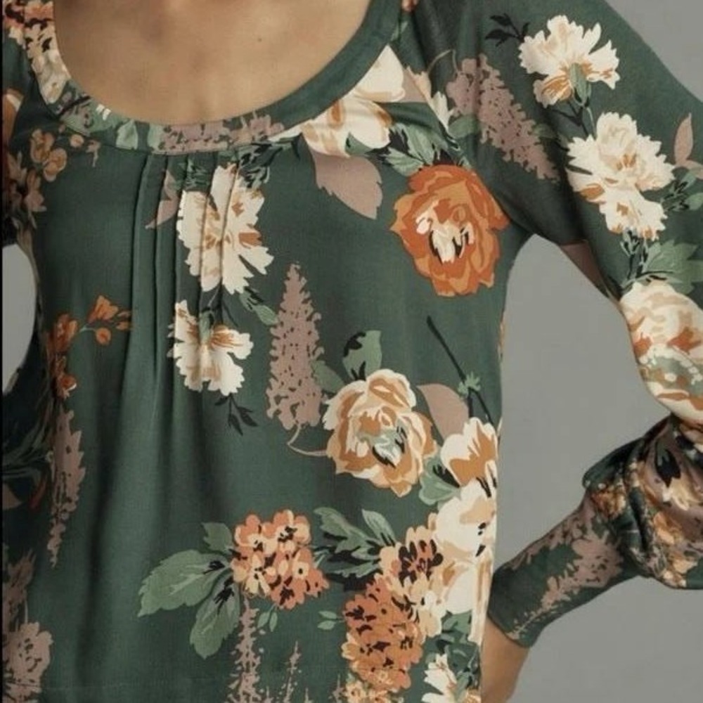 Anthropologie Tiny Top‎ S Cottagecore Bohemian Womens Blouse